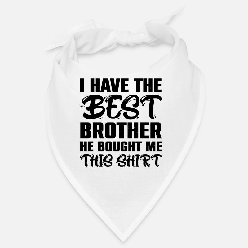 Bruderherz Bester Bruder der Welt Geschenkidee Bandana