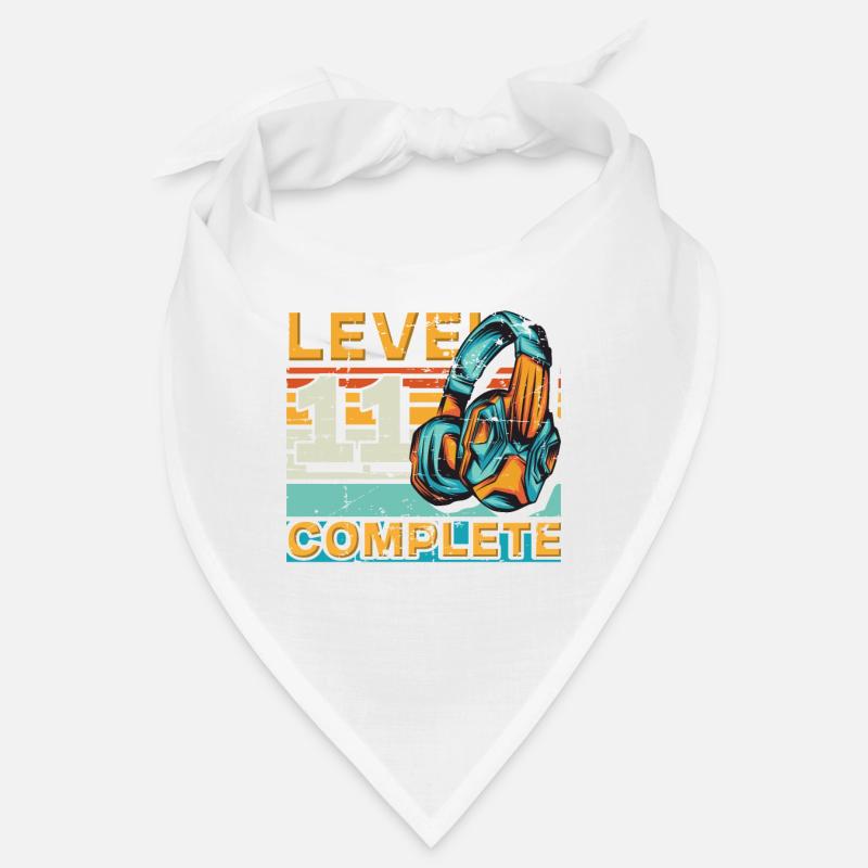 Gaming Birthday Level 11 Complete for Gamers. Bandana
