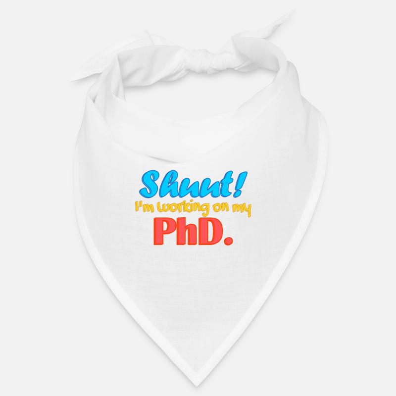 Shuut Ich arbeite an meiner Doktorarbeit. Bandana