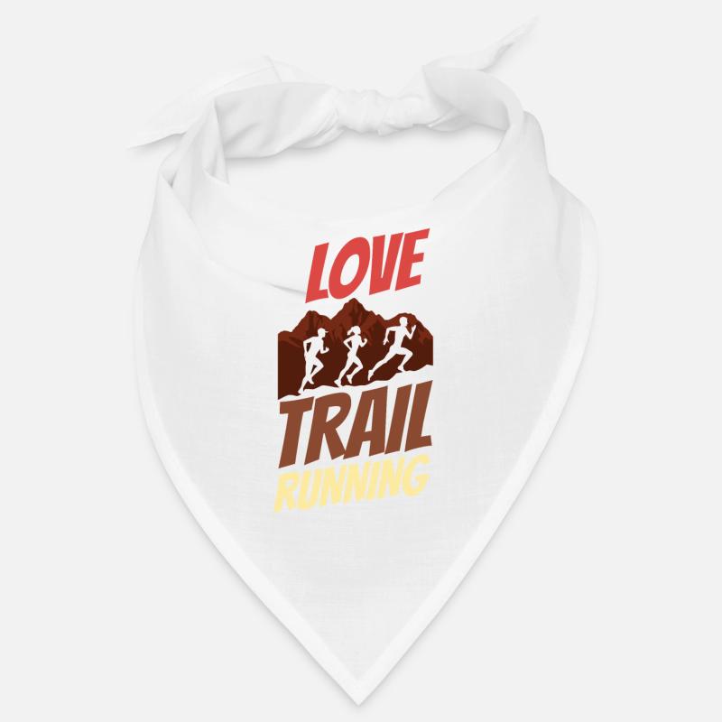 J’adore les courses de trail running trail running Bandana