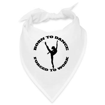 Ballett Tänzerin Tanzkurs Geschenk Tanz Ballerina - Bandana - Weiß - Vorne
