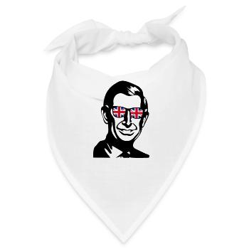 King Charles Sunglasses - Bandana - Weiß - Vorne