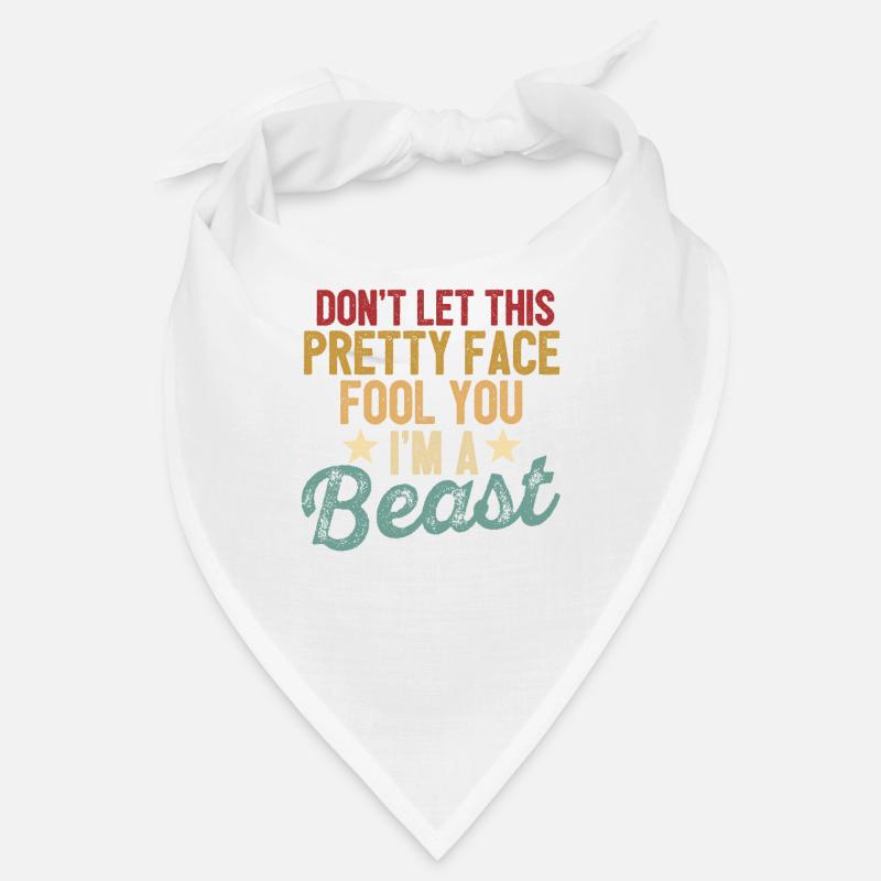 Don't let yourself be pampered by this pretty face Bandana