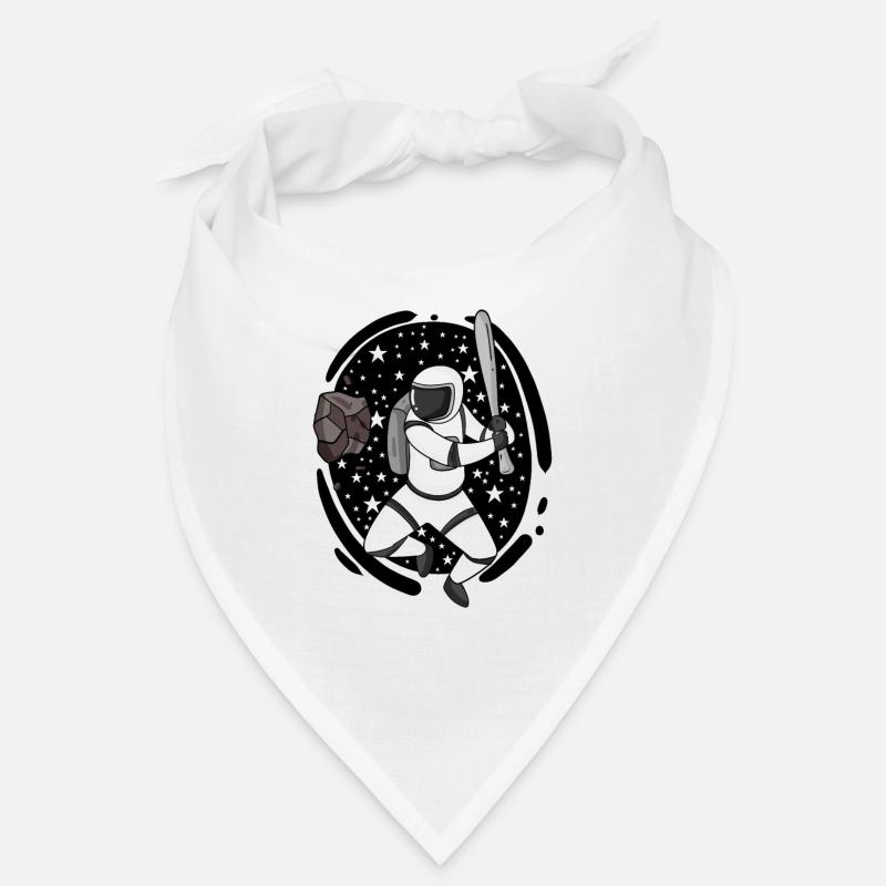 Astronaut with baseball bat in space Bandana