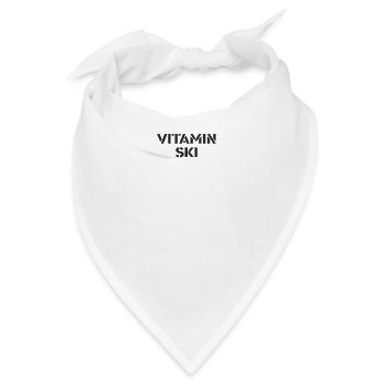Ski - Vitamin Ski - Bandana - Weiß - Vorne