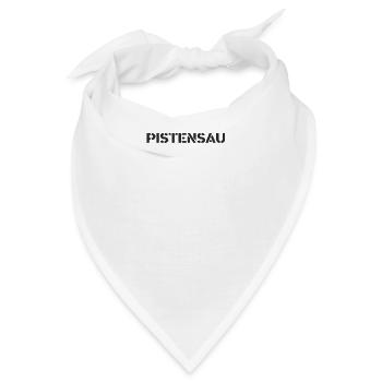 Snowboard - Pistensau - Bandana - Weiß - Vorne