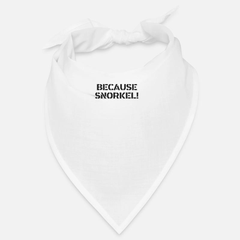 Diving - Because Snorkel Bandana