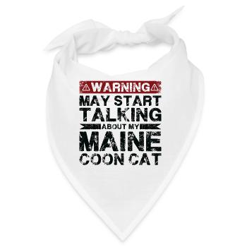 Apropos Abessinierkatze - Bandana - Weiß - Vorne