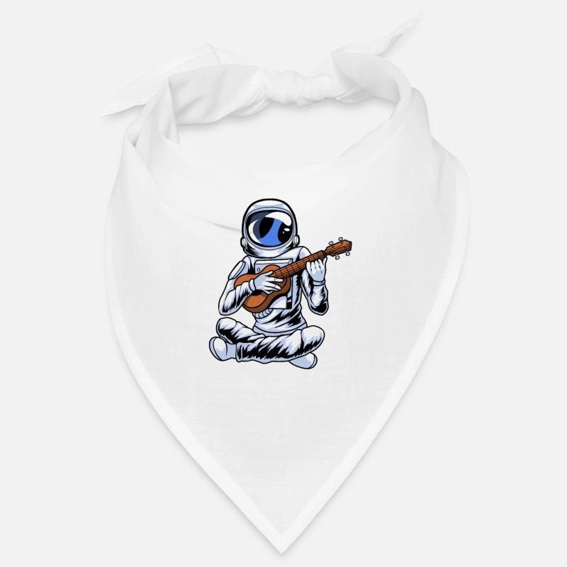 Ukulele Astronaut - Bandana - Weiß