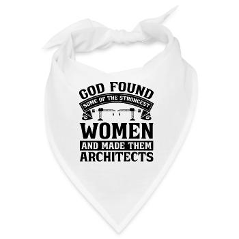 Architect God Found Som Architecture Architects - Bandana - Weiß - Vorne