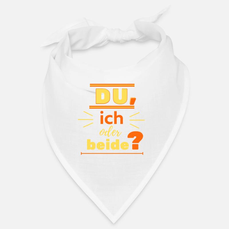 du, ich oder beide? Bandana