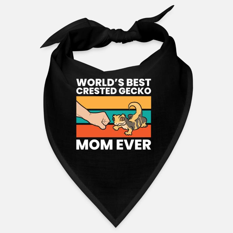 Die beste Schopfgecko-Mutter der Welt Bandana