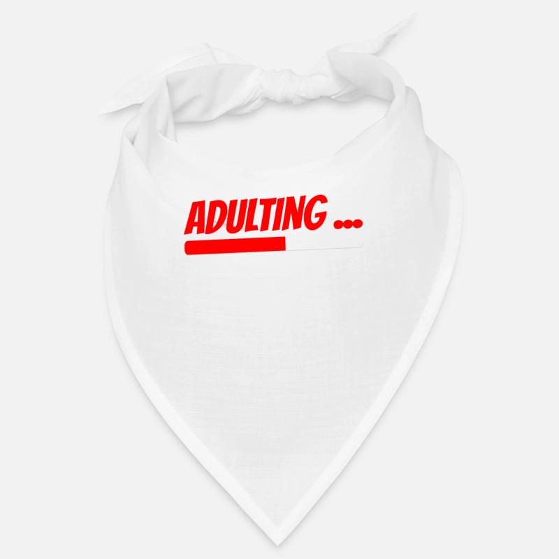 Erwachsen Werden Bitte Warten Geburtstag Pubertät Bandana