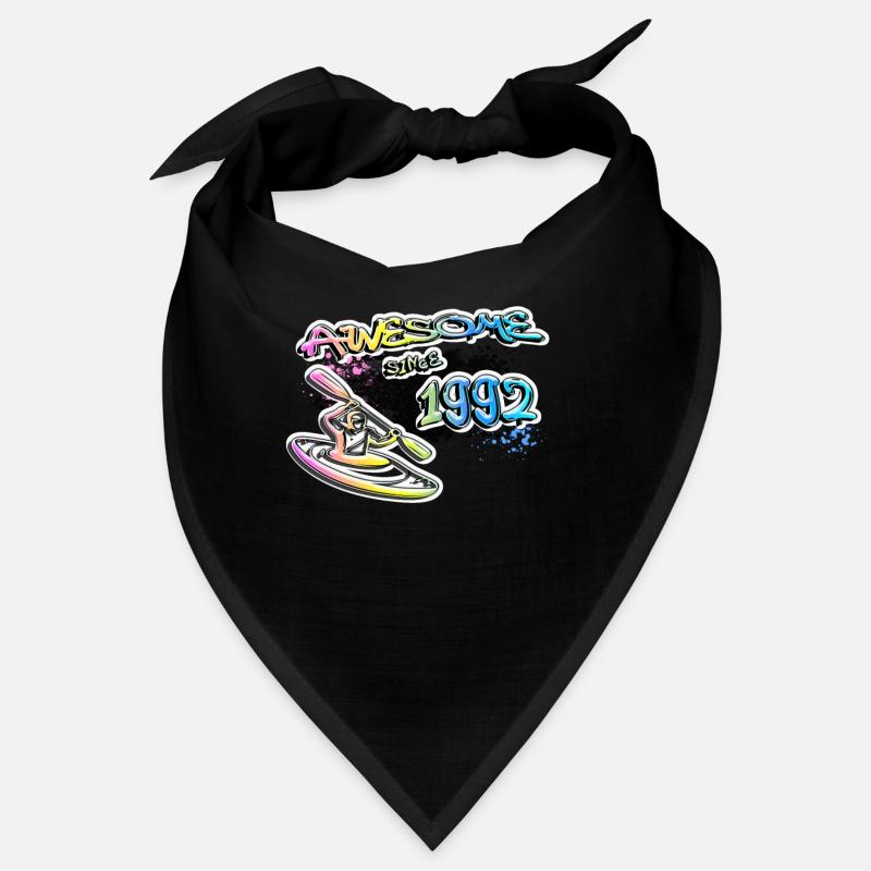 Awesome since 1992. Kayak, kayaker. Graffiti Bandana