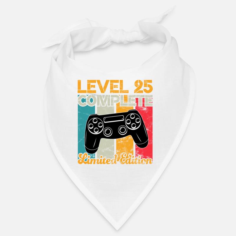 Level 25 complete Gaming Geburtstag Bandana