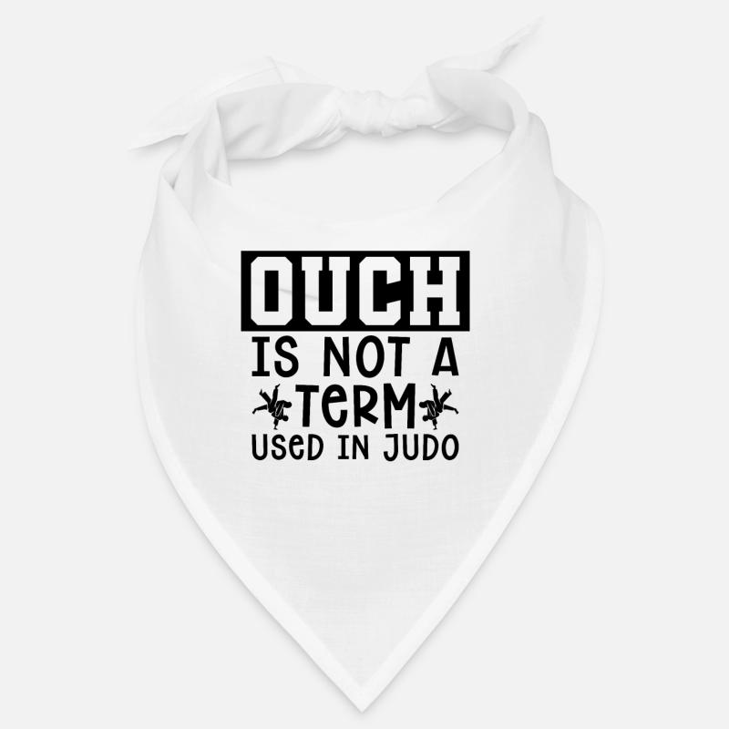 Judo Ouch Is Not A Term Fighter Training Karate Bandana