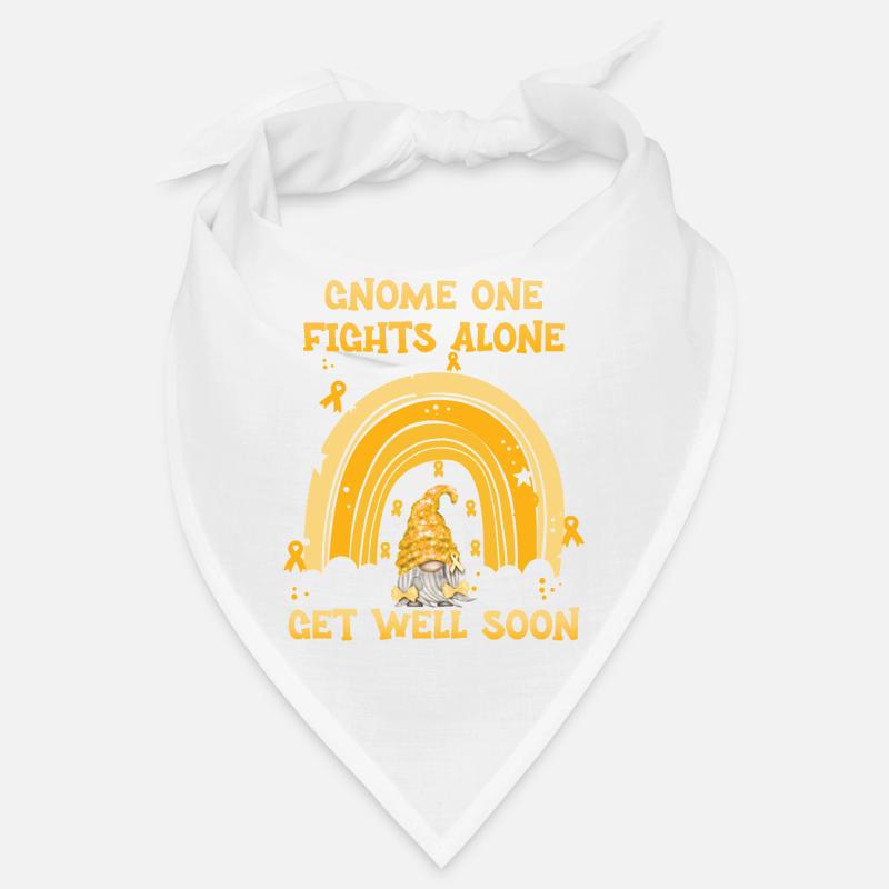 Gnome One Fights Alone Blinddarmkrebs Bandana
