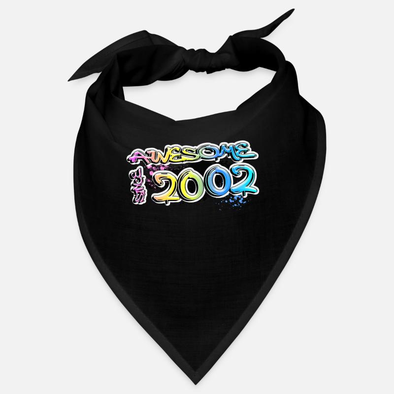 Awesome since 2002 Graffiti Motiv Bandana