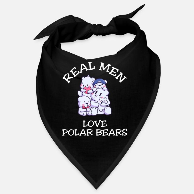 Les vrais hommes aiment les ours polaires Bandana