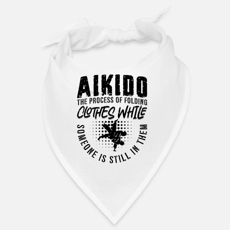 Aikido The Process Samurai Fighter Martial Arts Bandana
