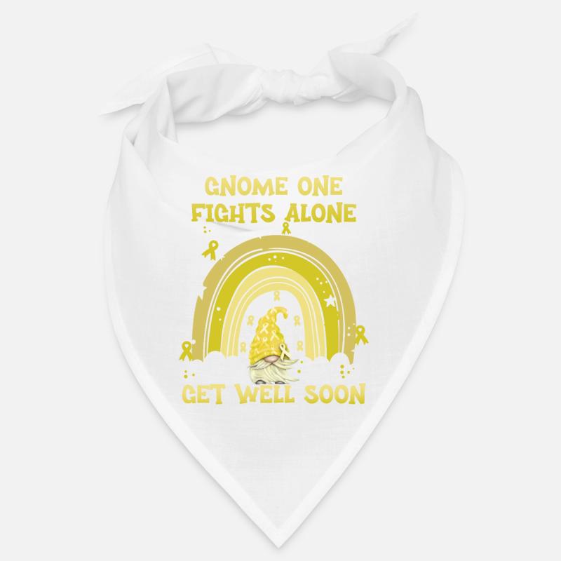Gnome One Fights Alone Sarcoma Cancer Bandana
