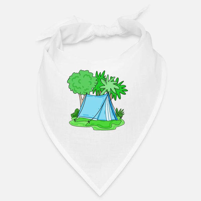Tent light blue Bandana
