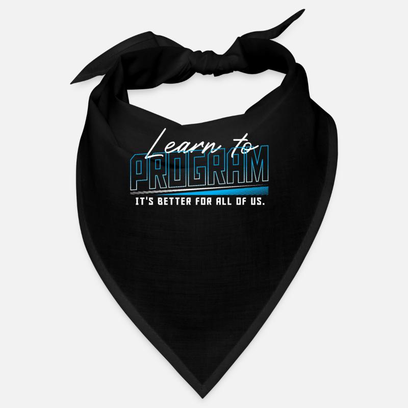 Programmeur de piratage de code binaire HTML Bandana