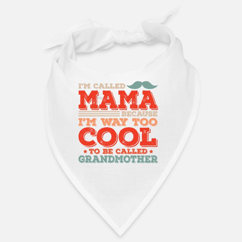 Ich Heiße Mama Großmutter Mama Muttertagsmama Bandana
