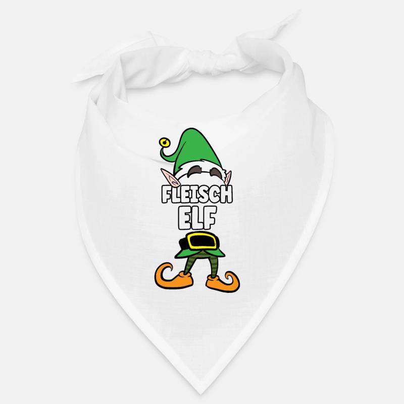 Fleisch Elf Partnerlook Weihnachten Bandana