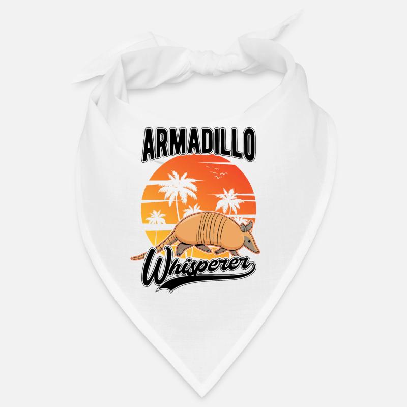 Armadillo Whisperer Gürteltier Flüsterer Bandana