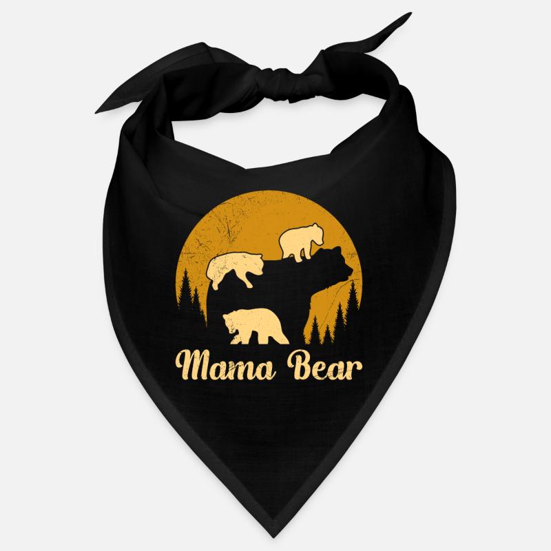 Mama Bear Expectant Mama Bandana