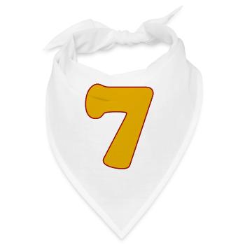 7 - Bandana - Weiß - Vorne