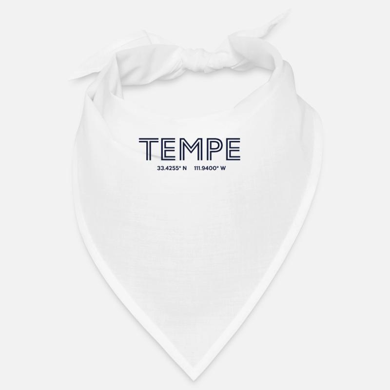 USA City Coordinates - Tempe Bandana