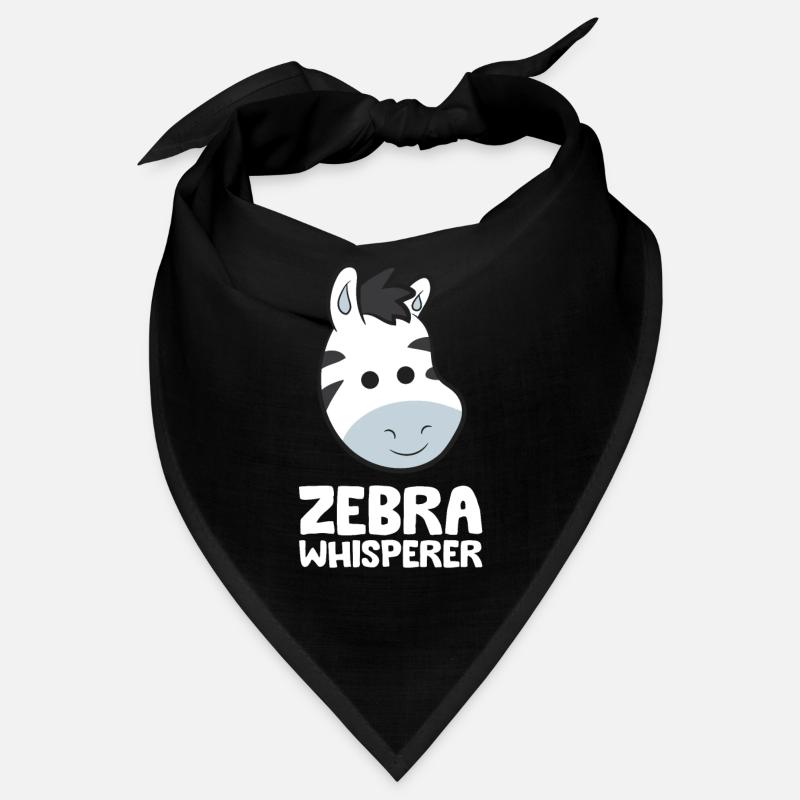 Zebraflüsterer Tier Niedliches Zebra Bandana