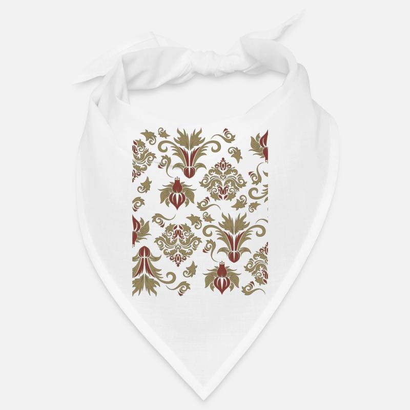 Baroque Aesthetic Pattern Old Vintage Grunge Bandana