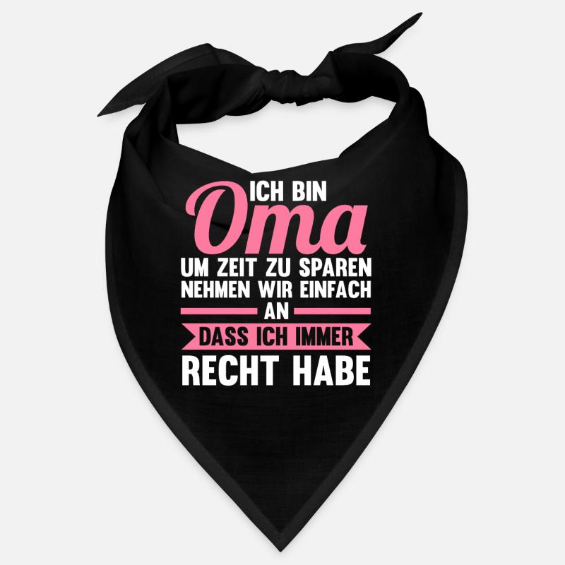 Großmutter Großmama Omi Oma Bandana