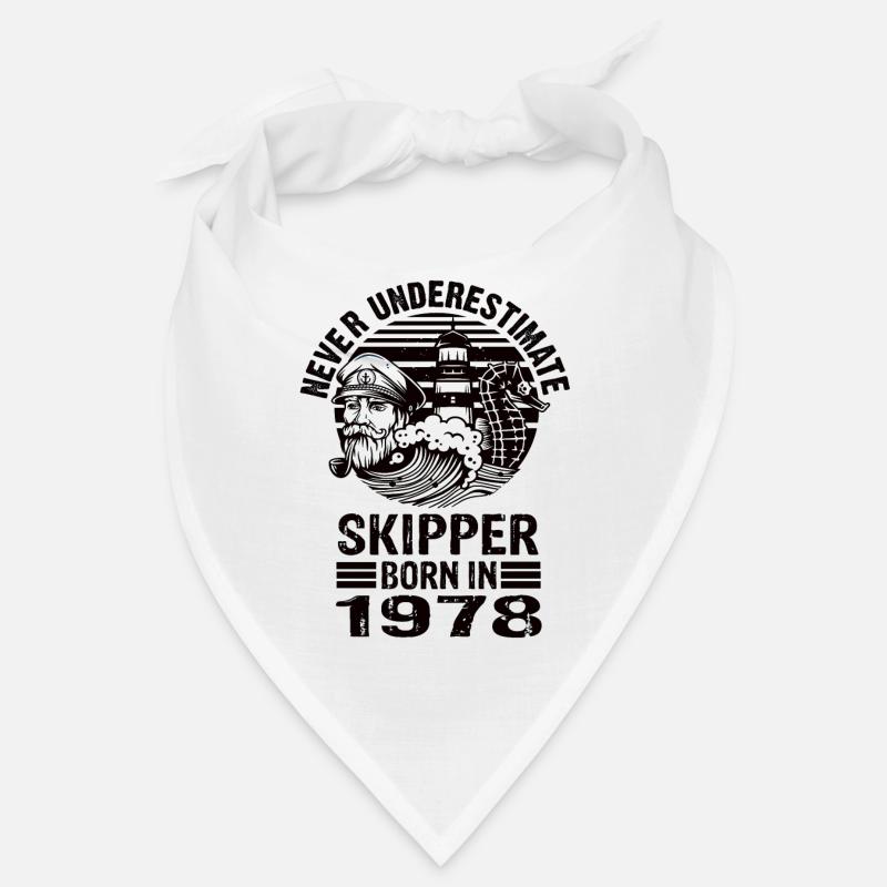 Never Underestimate Skipper born in 1978 Bandana