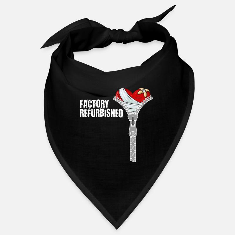 Herz Operation Geschenk Bandana