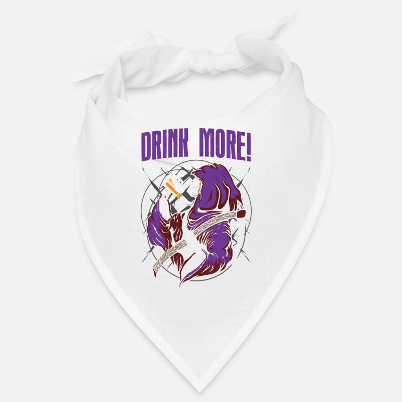 Grim Reaper Beer Boire plus Halloween Bandana