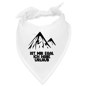 Urlaub - Bandana - Weiß - Vorne
