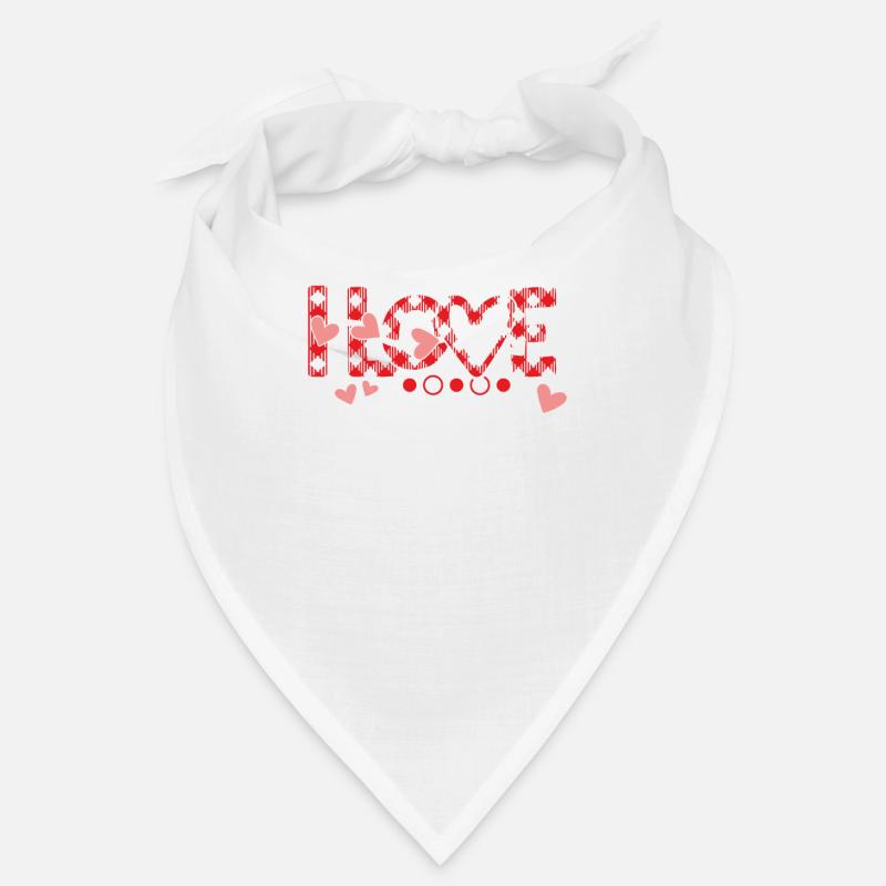 J’adore les graffitis de filles - Bandana - blanc