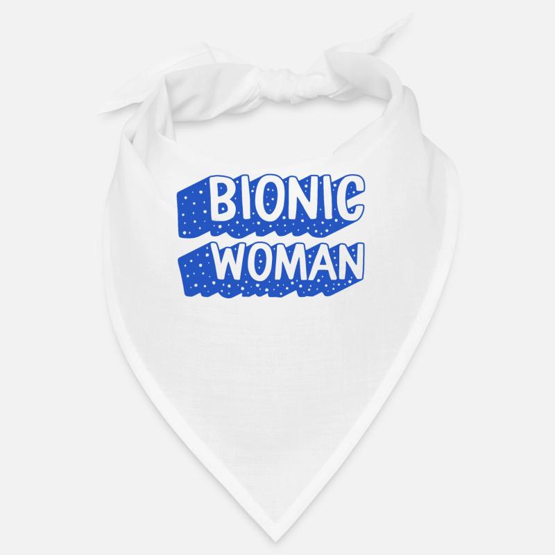 Hüft-OP-Shirt, Bionic Woman Tee, Bionic Bandana
