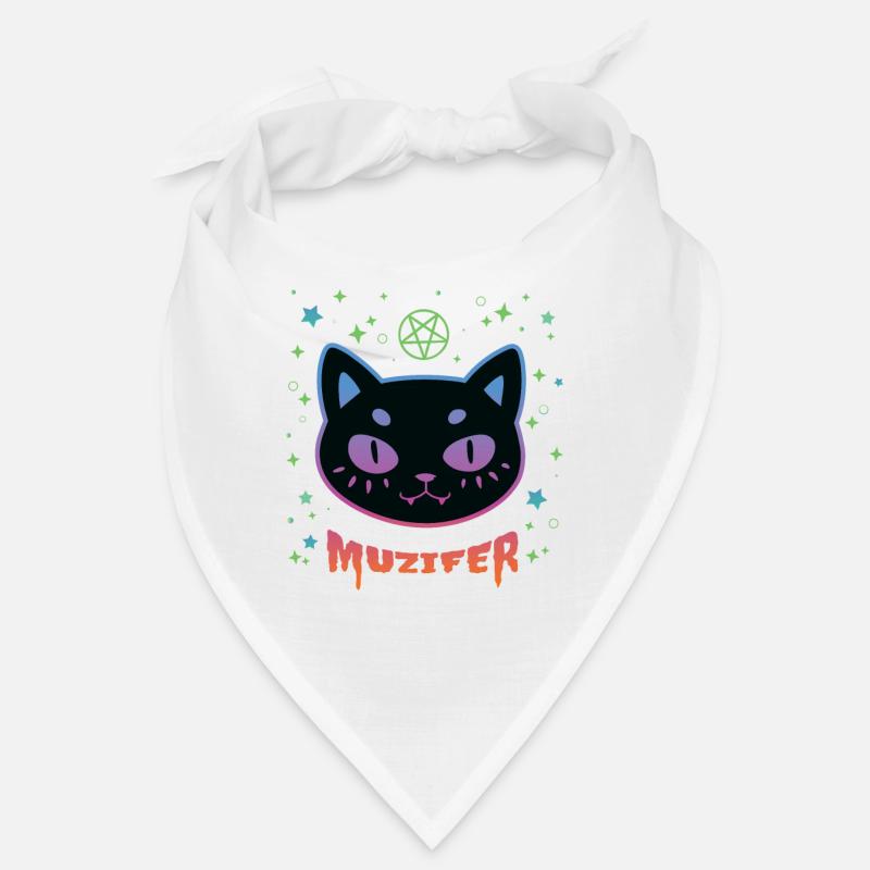 Muzifer Cat Kitten Devil Lucifer Bandana