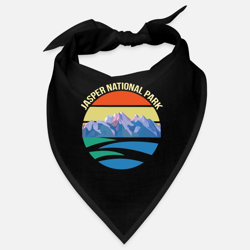 Parc national Canada Jasper Alberta Souvenir Icefie Bandana