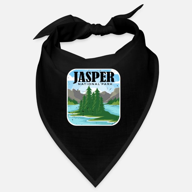 Parc national de l’Alberta, Jasper Canada, Souvenir Campi Bandana