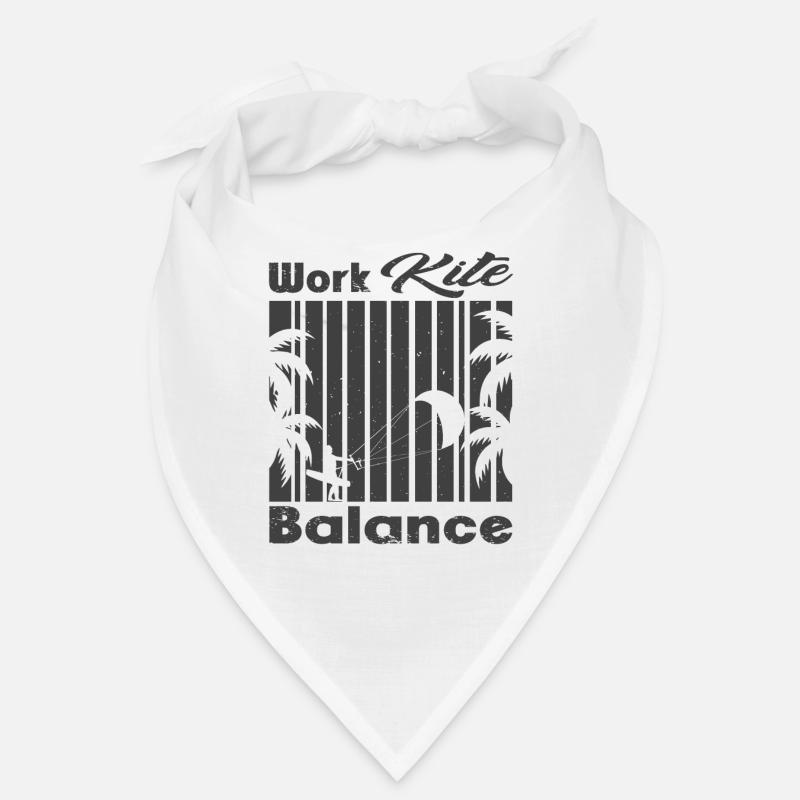 Work Kite Balance. Lifestyle Vintage Design, Work Bandana