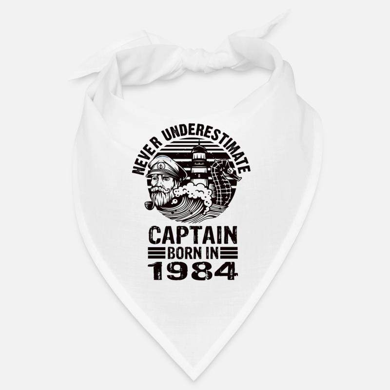 Never Underestimate Captain né en 1984 Bandana