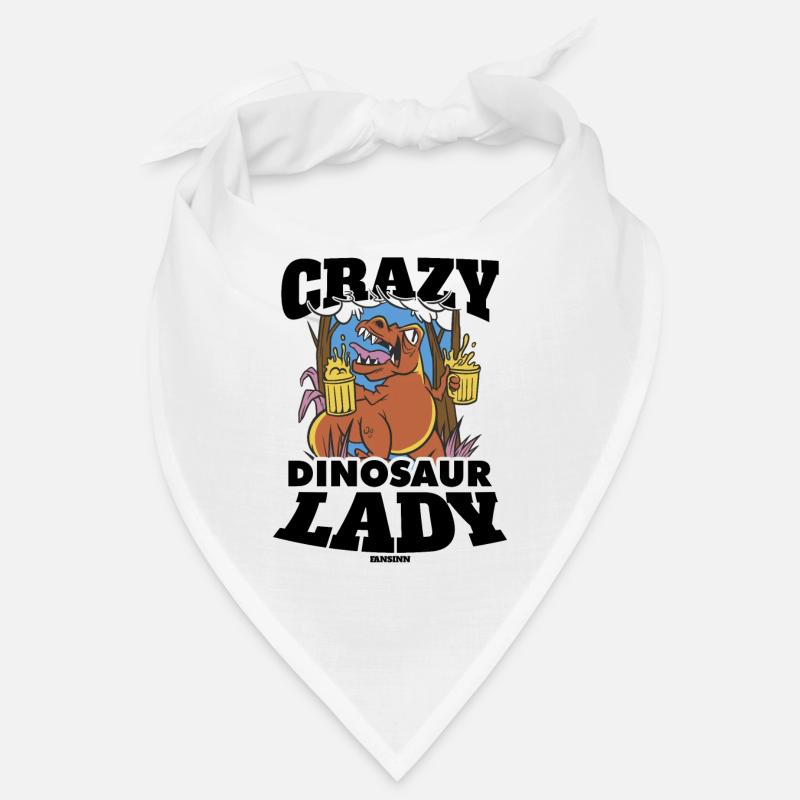 Dame dinosaure folle Bandana