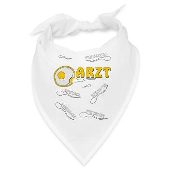 ARZT - Bandana - Weiß - Vorne