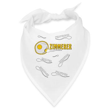 ZIMMERER - Bandana - Weiß - Vorne